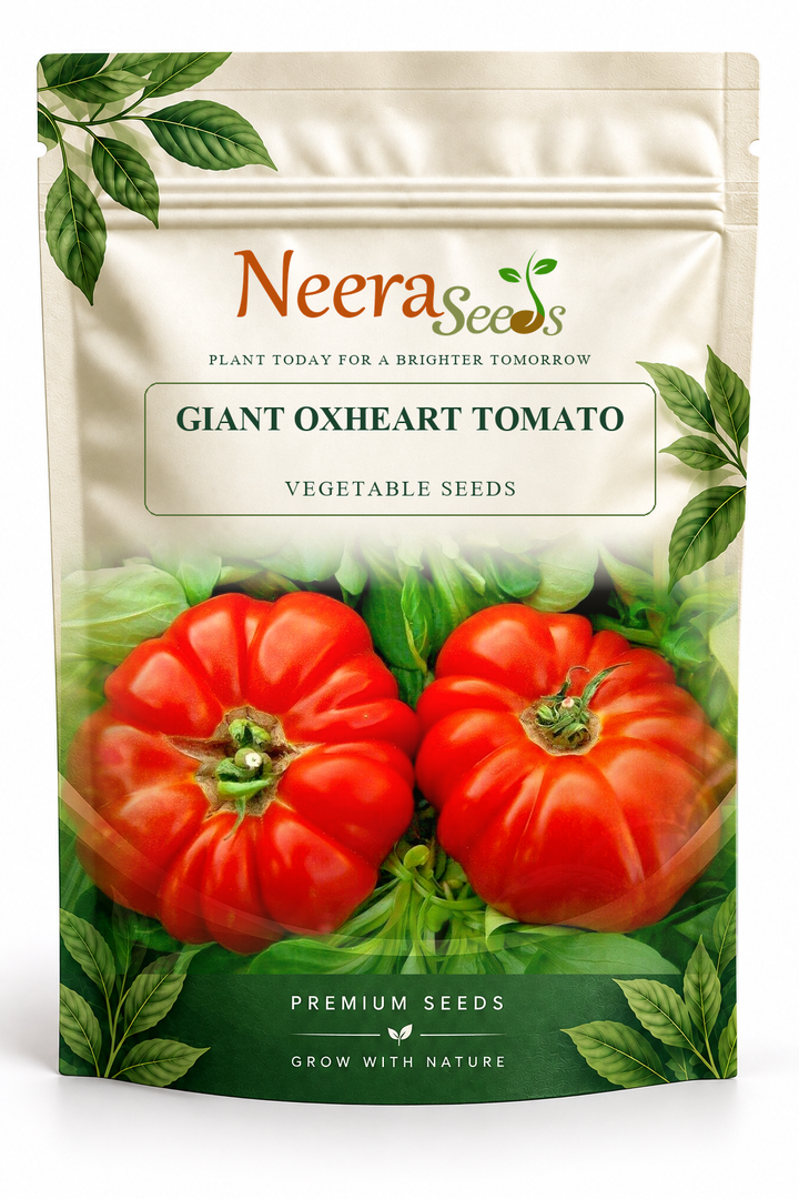 Neera Seeds Packaging Pouch - GIANT OXHEART TOMATO VEGETABLE SEEDS