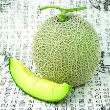 Green-White Cantaloupe Melon Fruit Seeds