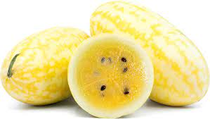 Gold in Gold Watermelon Fruit Seeds for Planting - Homegrown Sweetness, Heirloom Seeds