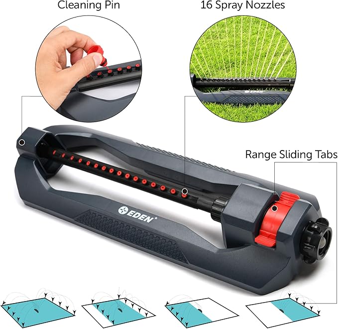 Lawn &amp; Garden Oscillating Sprinkler