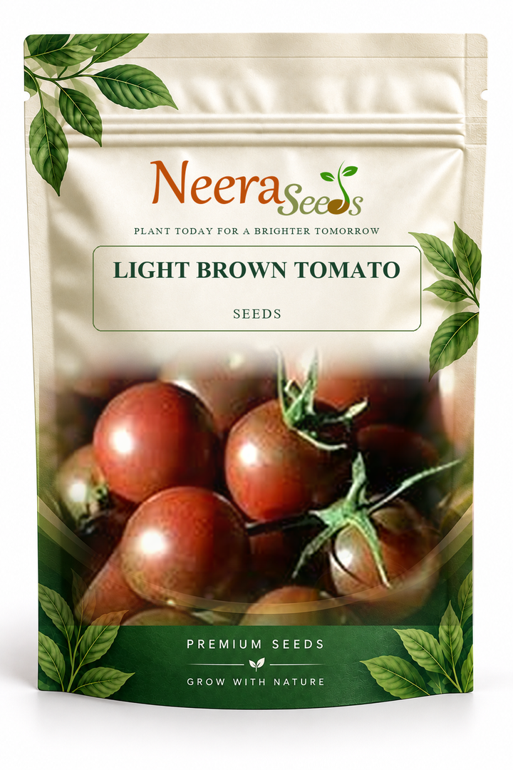 Neera Seeds Packaging Pouch - LIGHT BROWN TOMATO SEEDS