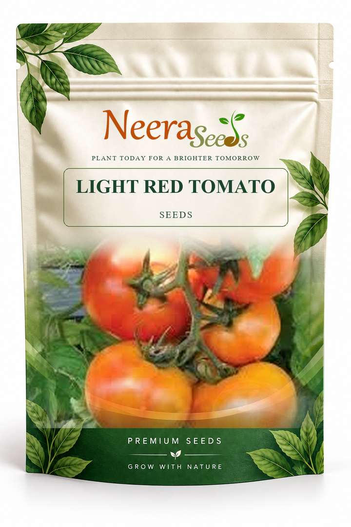 Neera Seeds Packaging Pouch - LIGHT RED TOMATO SEEDS
