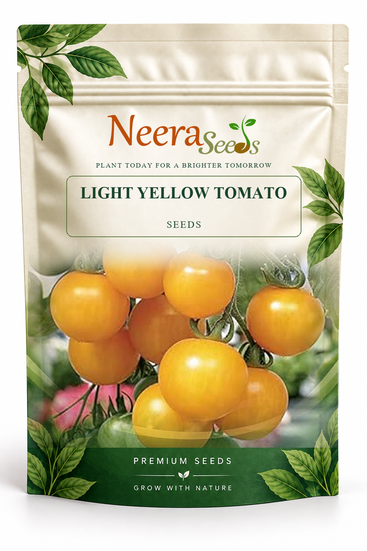 Neera Seeds Packaging Pouch - LIGHT YELLOW TOMATO SEEDS