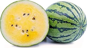 Light Yellow Watermelon Fruit Seeds for Planting