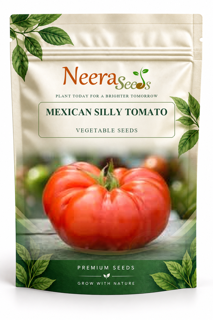 Neera Seeds Packaging Pouch - MEXICAN SILLY TOMATO VEGETABLE SEEDS