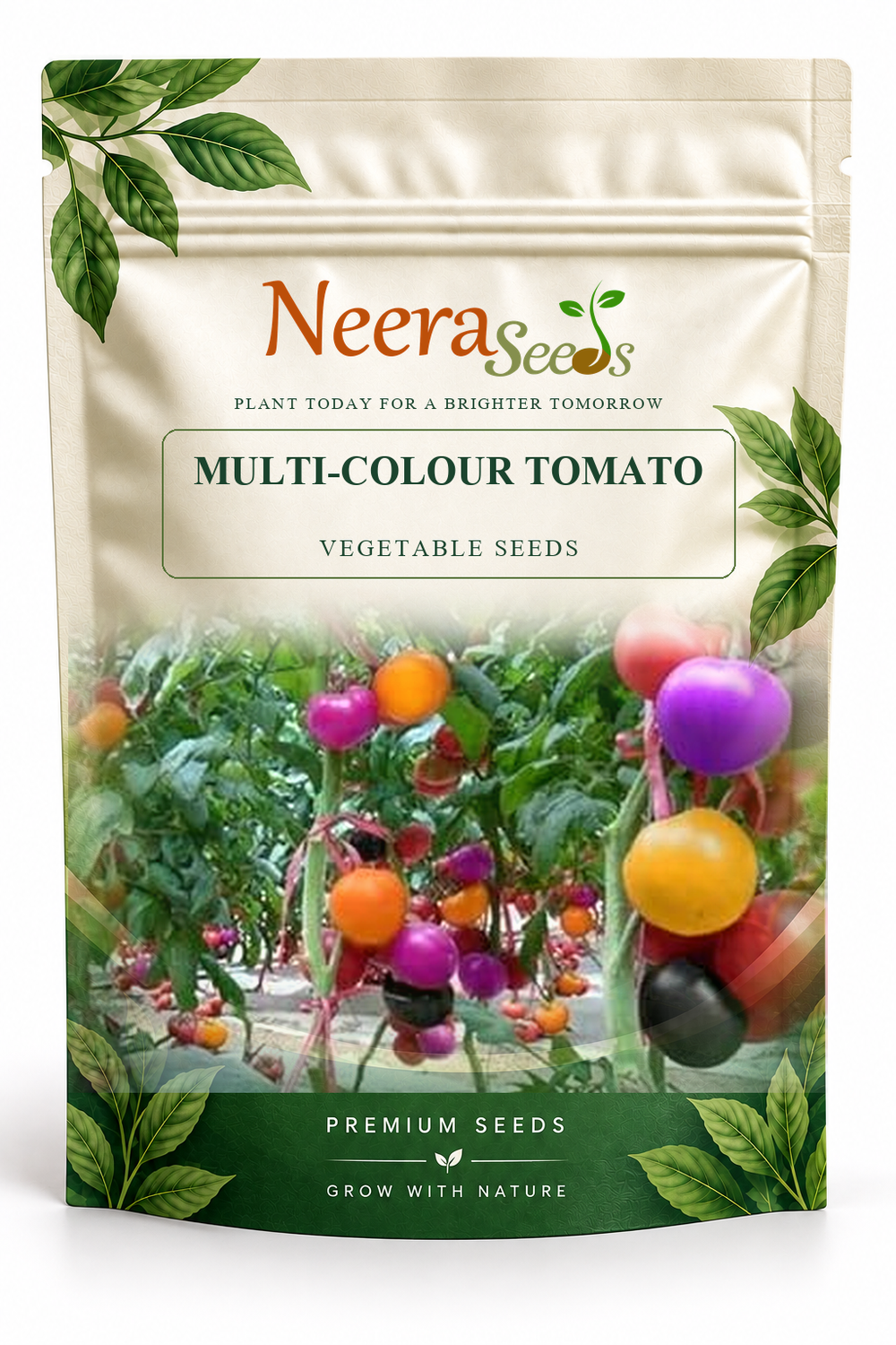 Neera Seeds Packaging Pouch - MULTI-COLOUR TOMATO VEGETABLE SEEDS