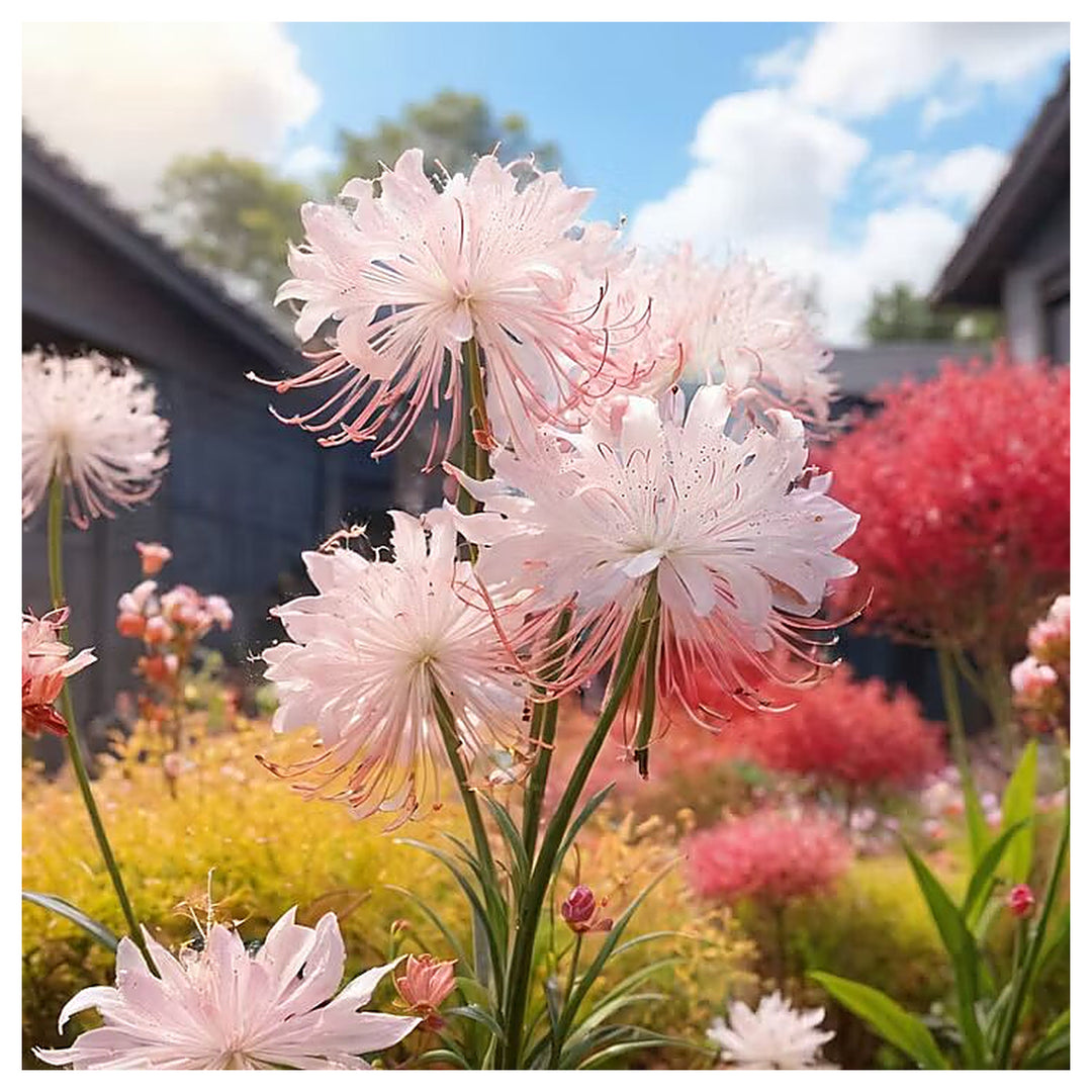 Light Pink Spider Lily Flower Seeds Heirloom Non-GMO High Germination Seeds for Planting | Neera Seeds product photo [neera-v4-1993cc188092877c7746]