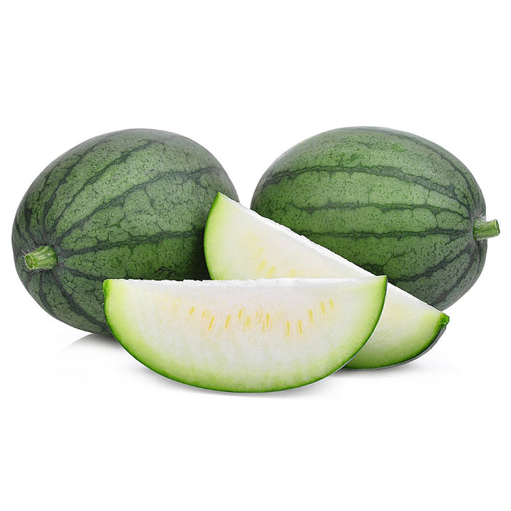 White Watermelon Fruit Seeds for Planting – Unique, Sweet Watermelons, Heirloom &amp; Non-GMO Seeds | Neera Seeds product photo [neera-v4-63b87f4fa7b9d9e474a6]