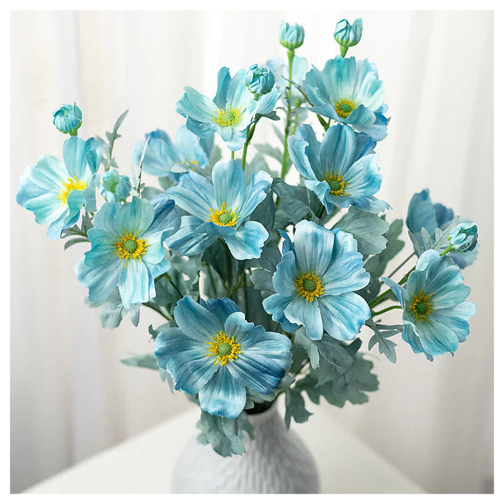 Teal Blue Cosmos Bush Flower Seeds for Planting – Non-GMO, Heirloom Garden Seeds | Neera Seeds product photo [neera-v4-914d6204a53d71a2e355]