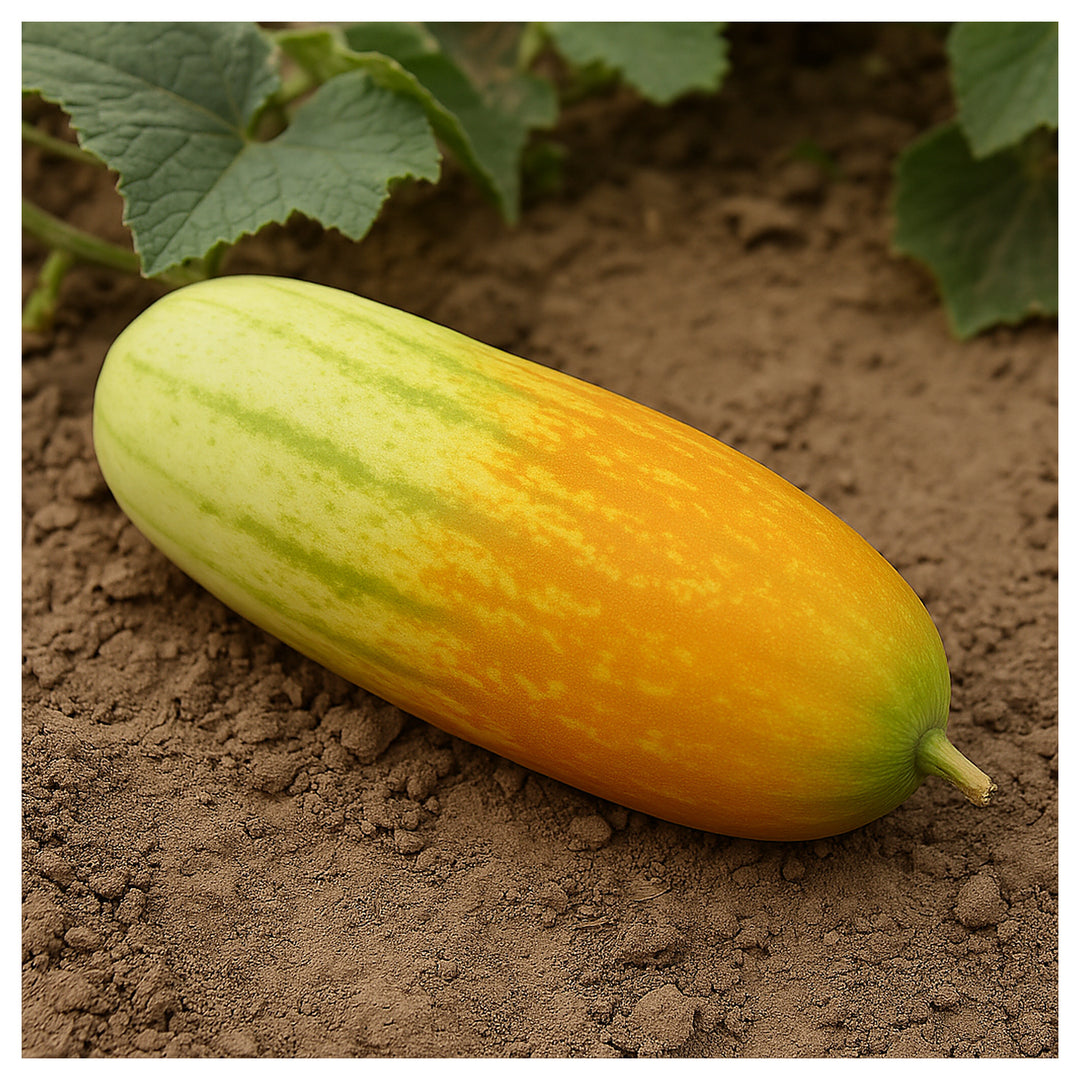Indian Cucumber Bicolor Seeds for Planting – High Yield, Heirloom, Non-GMO Vegetable Seeds for Home and Kitchen Gar | Neera Seeds product photo [neera-v4-9a5668b78496307779bf]