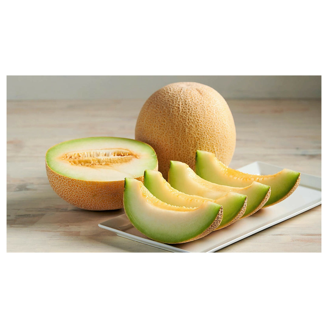 Organic Cantaloupe Melon Seeds – Heirloom Netted Musk Melon, Sweet Orange Flesh, Non-GMO Fruit Seeds for Planting | Neera Seeds product photo [neera-v4-b37539dfb16401a3940e]