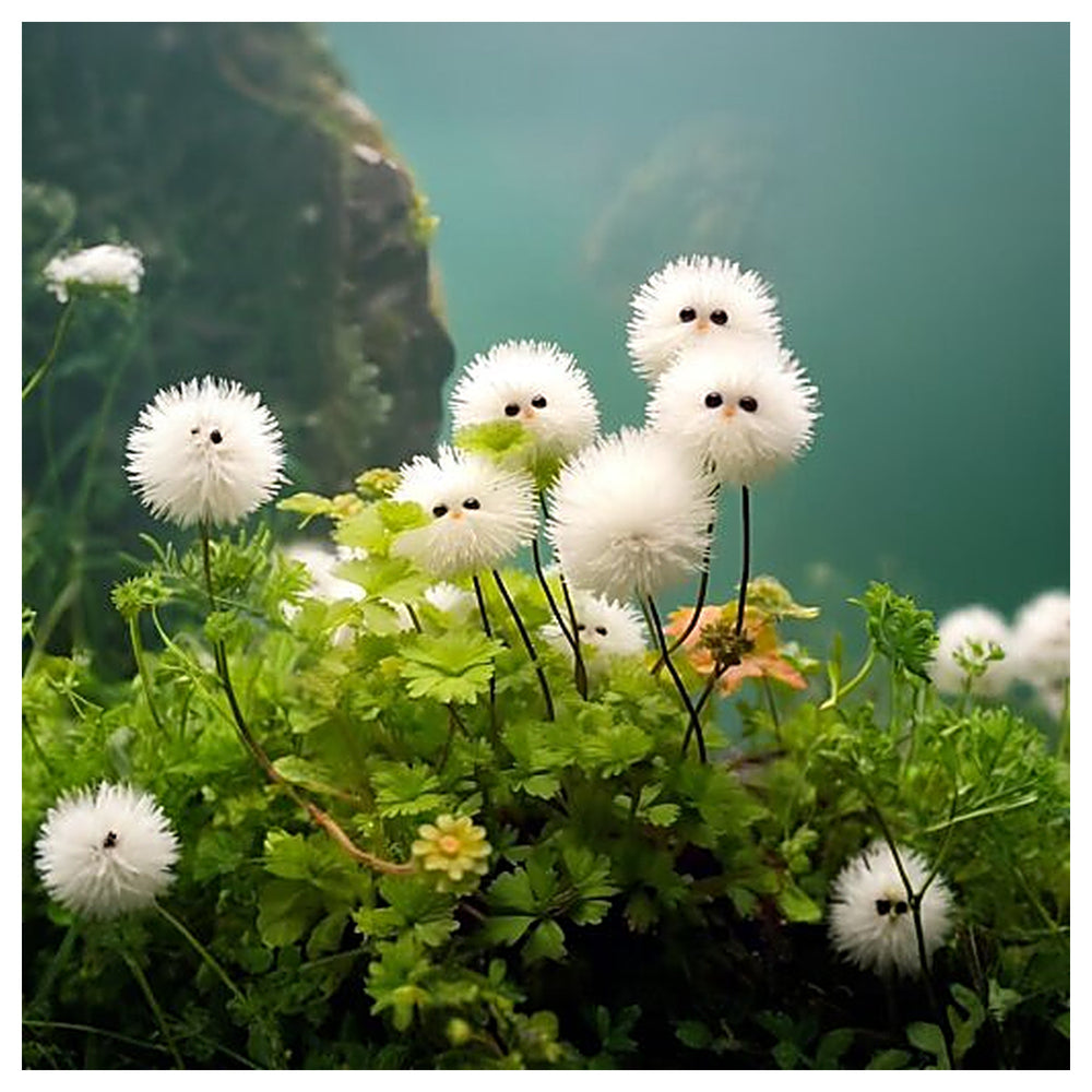 White cat's eye ball flower seeds | Seeds for Planting | Heirloom Non-GMO High Germination Organic Garden Seeds | Neera Seeds product photo [neera-v4-dd9948271cbffe6ede6c]