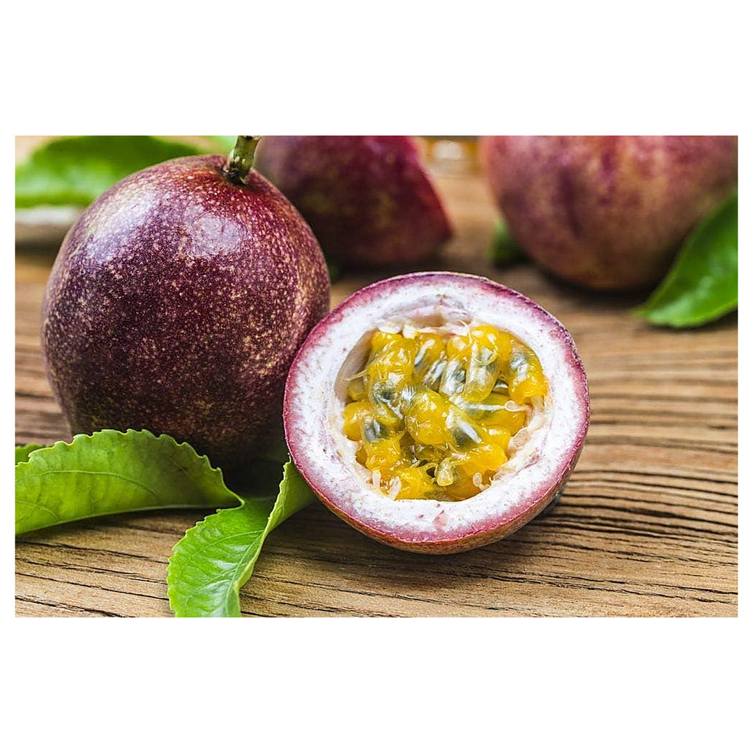 Passiflora edulis Passion Fruit Seeds for Planting – Purple-Pink, Sweet Tropical Fruits, Heirloom, High Germination | Neera Seeds product photo [neera-v4-de45f02da7b3f4d88f41]