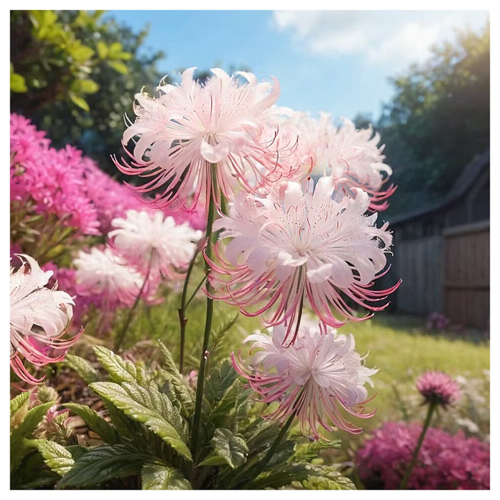 Light Pink Spider Lily Flower Seeds Heirloom Non-GMO High Germination Seeds for Planting | Neera Seeds product photo [neera-v4-f1dda41da42845b1d330]