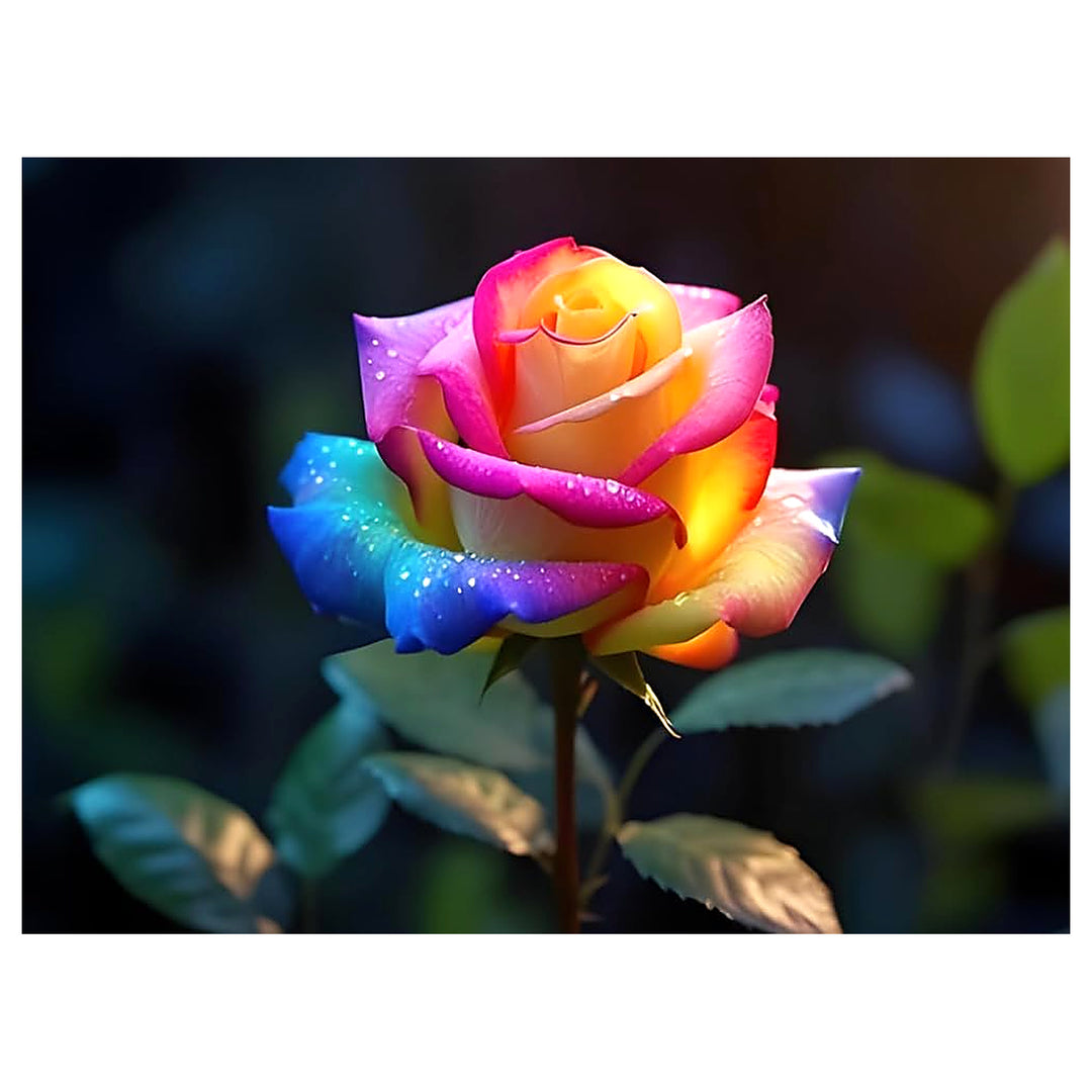 Rainbow Rose Growing Beautiful Multi Colored Roses In Your Garden Or Pots Flower Seeds Home | Neera Seeds product photo [neera-v4-f2b39c660a77187fe853]