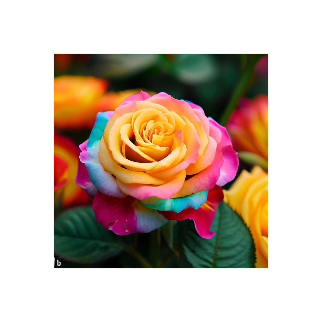 Rosa Mixed Rose Flower For Planting In Garden And Landscaping Flower Seeds for Home Garden [neera-v5-1971bc6ac8d19eaa552a]