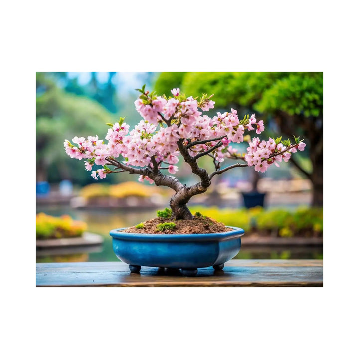 Dwarf Sakura Prunus Serrulata Cherry Blossom Tree For Small Home Garden Planting Flower Seeds for [neera-v5-28b23a4f3758e1304427]