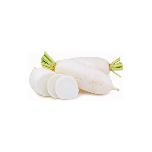 Smooth White Daikon Radish Seeds [neera-v5-417ce5b93ac6965bb433]