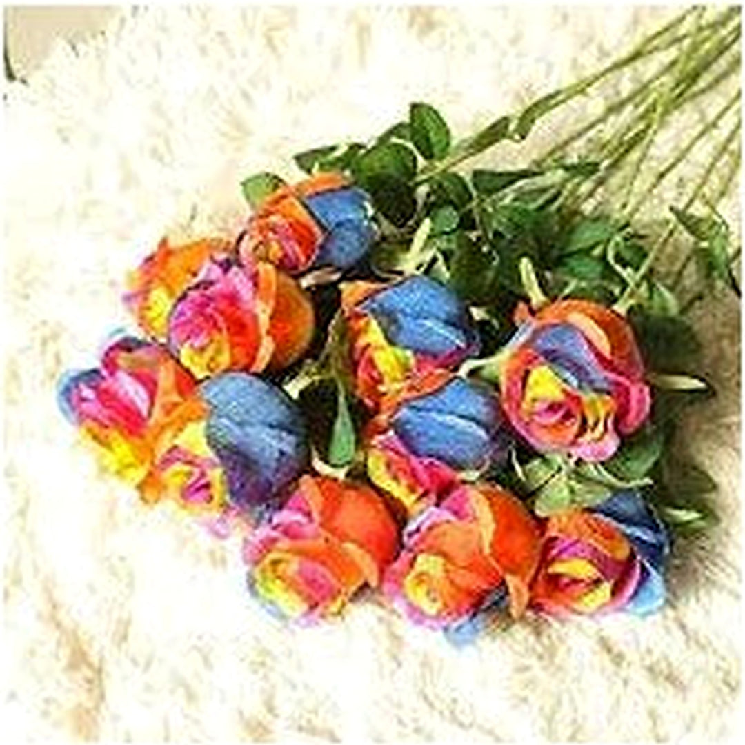 Rainbow Rose Diy Garden Beautiful Striped Bushes Flower Seeds Home Garden Planting, [neera-v5-9ee879621c76a9f404a2]