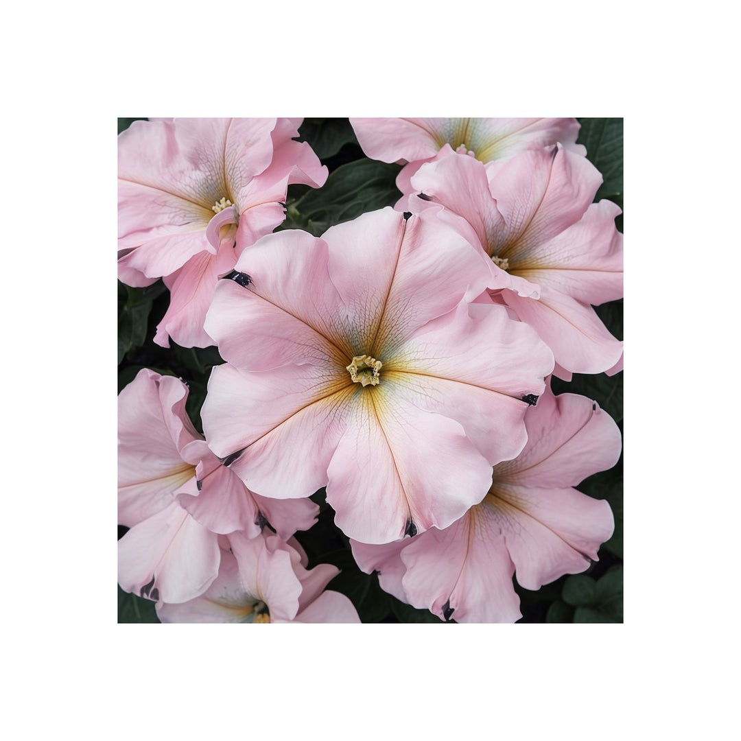 Pink Blush Petunia Hybrida Planting Heirloom Non Gmo Flower Easy To Grow Garden Blooms Flower [neera-v5-bd80d5c712f0ff4970ea]