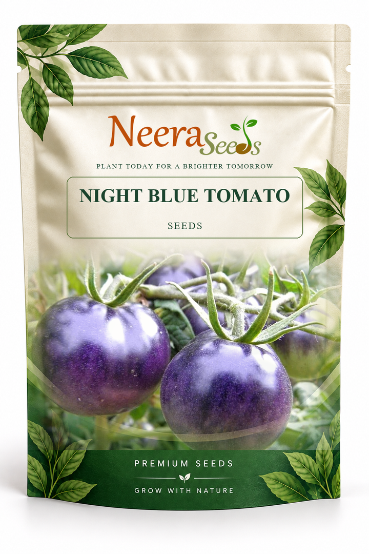 Neera Seeds Packaging Pouch - NIGHT BLUE TOMATO SEEDS