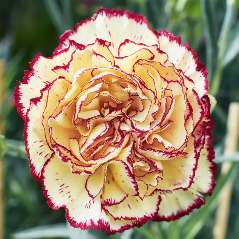 yellow purple flower seeds