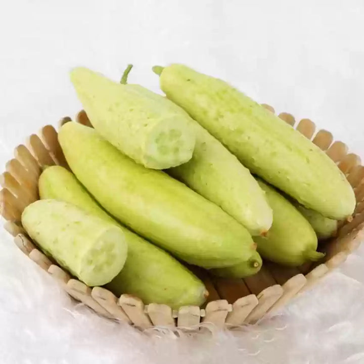 Organic Cucumber Peach or White Seeds for Planting