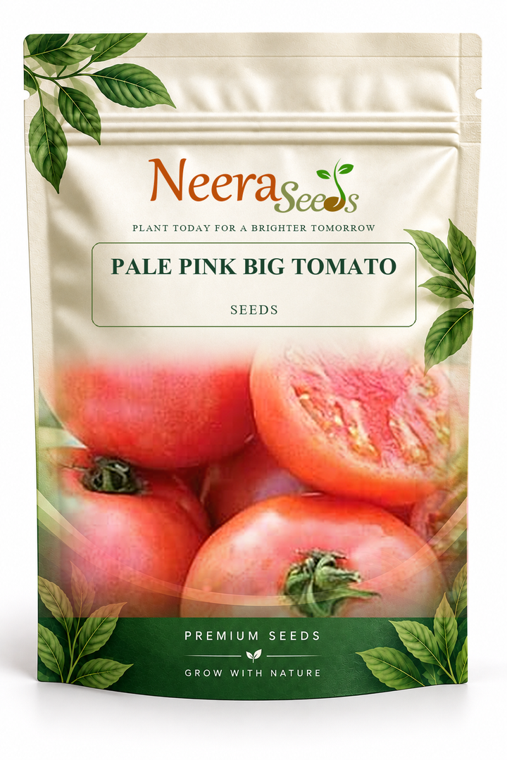 Neera Seeds Packaging Pouch - PALE PINK BIG TOMATO SEEDS