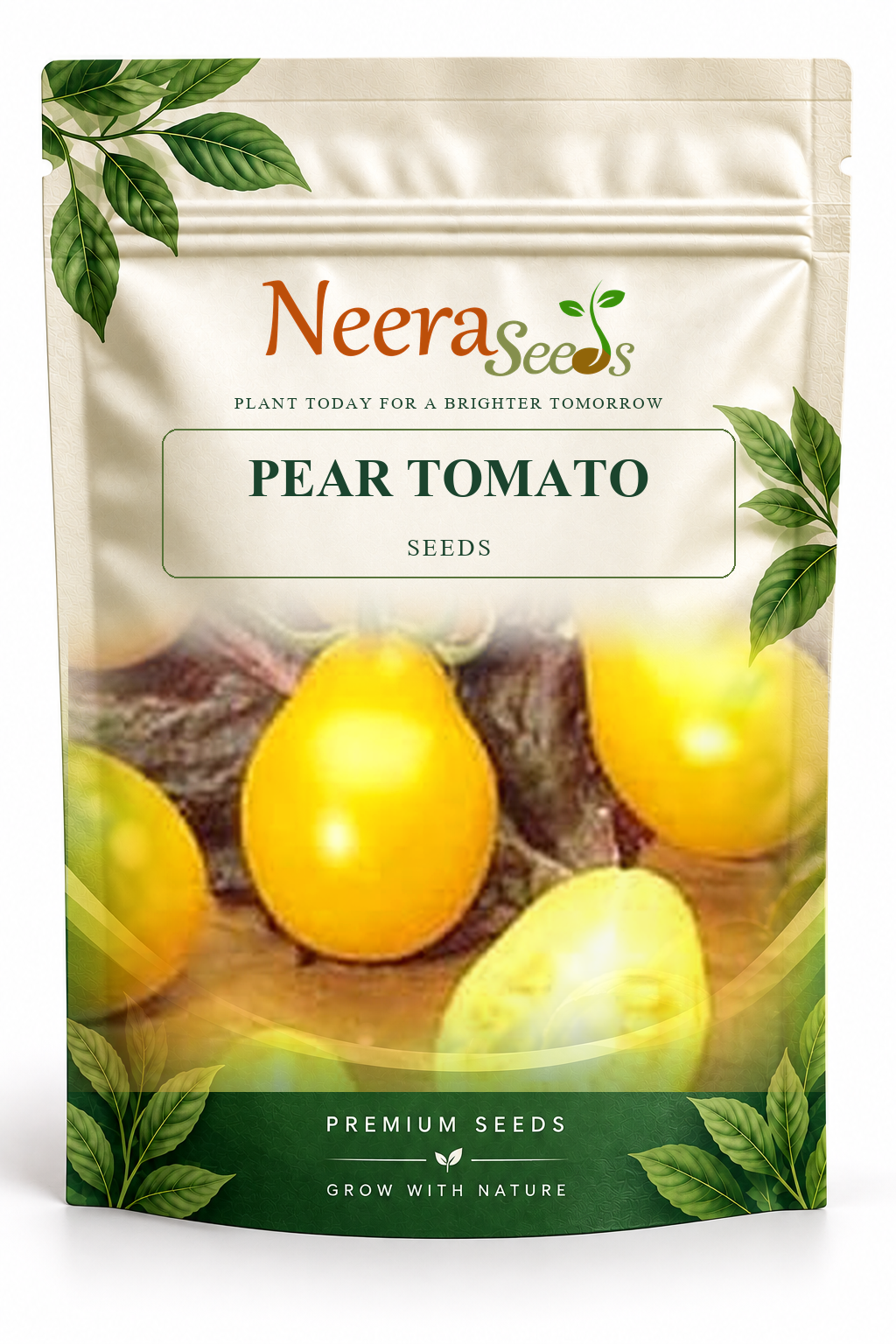 Neera Seeds Packaging Pouch - PEAR TOMATO SEEDS