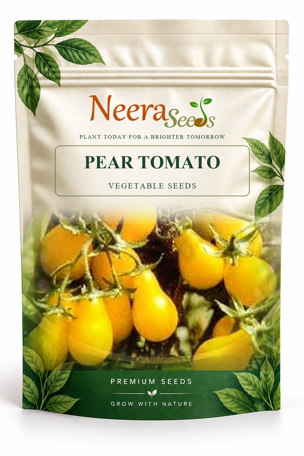 Neera Seeds Packaging Pouch - PEAR TOMATO VEGETABLE SEEDS