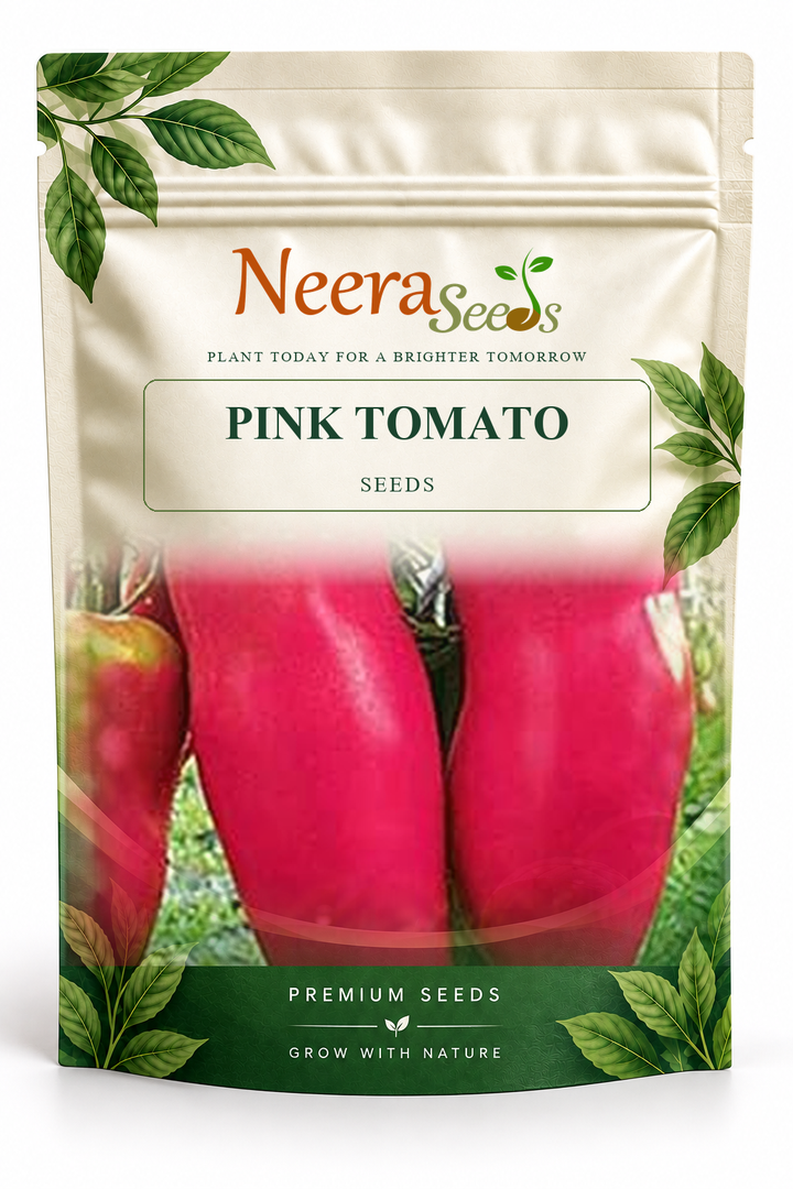 Neera Seeds Packaging Pouch - PINK TOMATO SEEDS