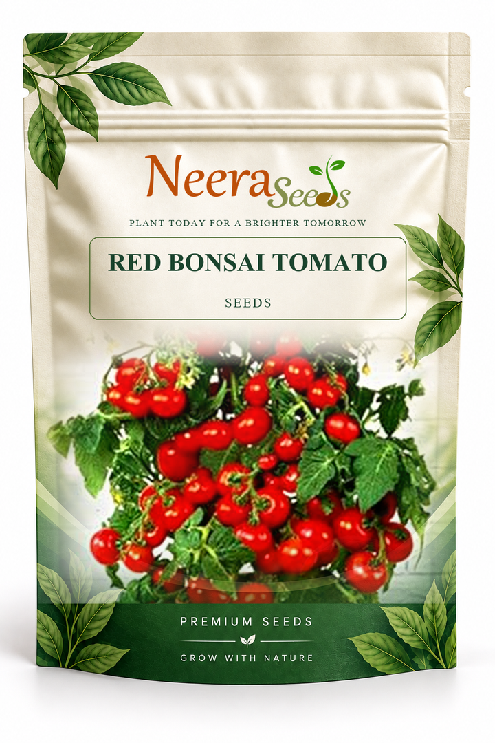 Neera Seeds Packaging Pouch - RED BONSAI TOMATO SEEDS