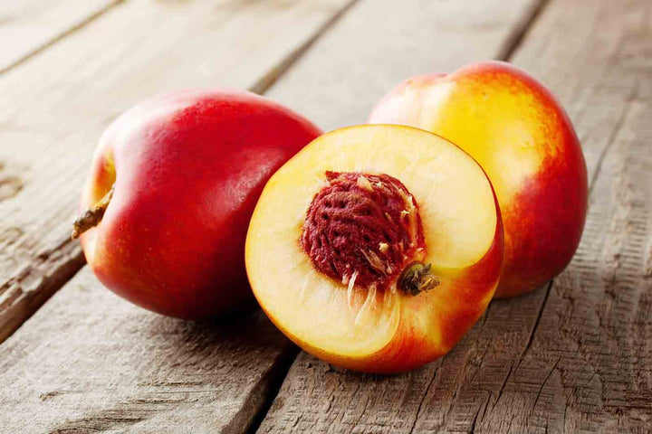 Red Nectarine Fruit Seeds for Planting | Heirloom Non-GMO Organic Seeds for Juicy, Sweet Garden Nectarines