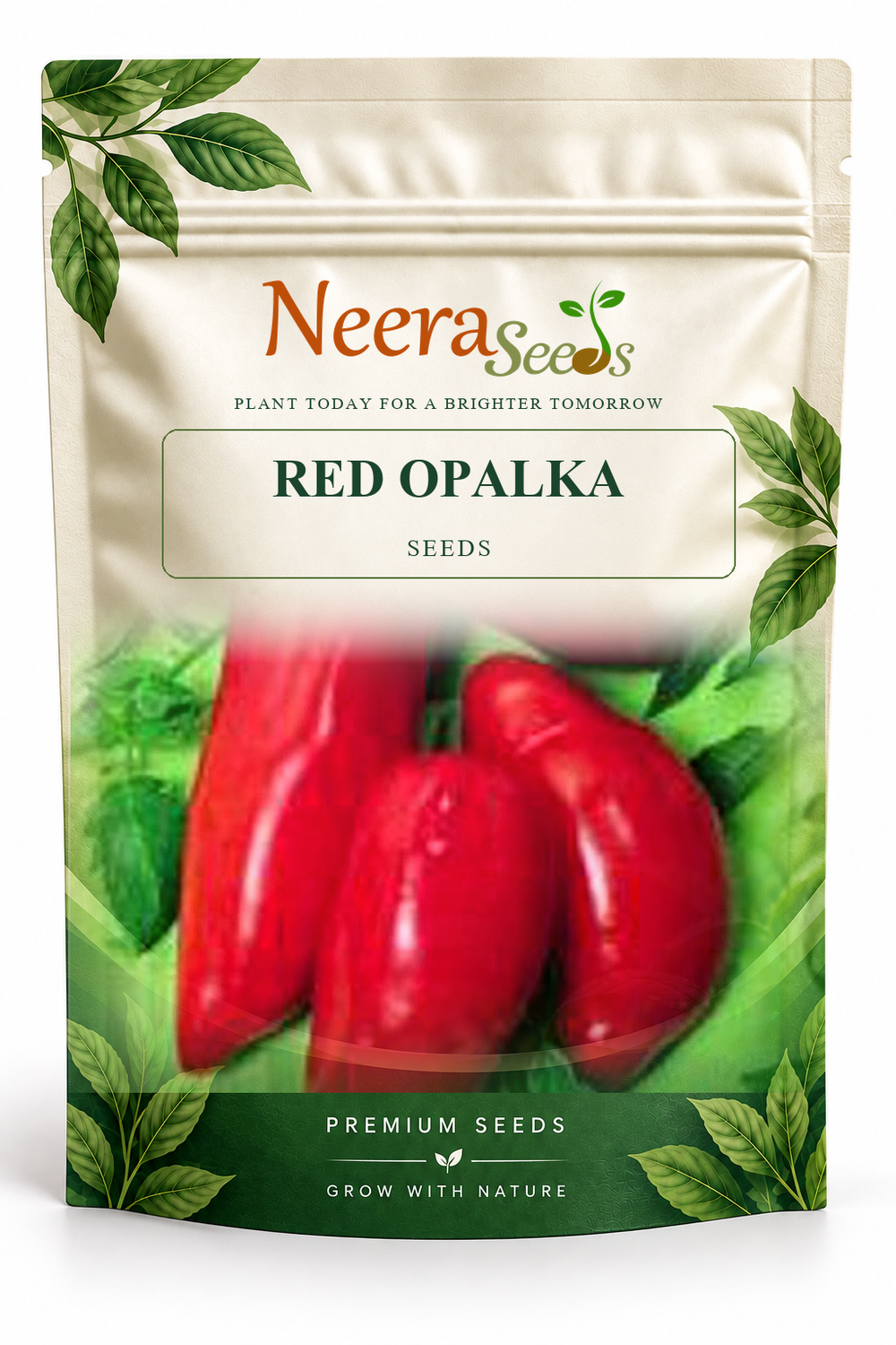 Neera Seeds Packaging Pouch - RED OPALKA SEEDS