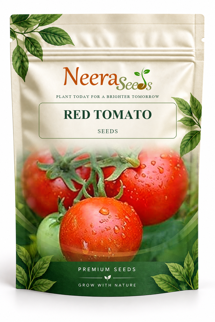 Neera Seeds Packaging Pouch - RED TOMATO SEEDS