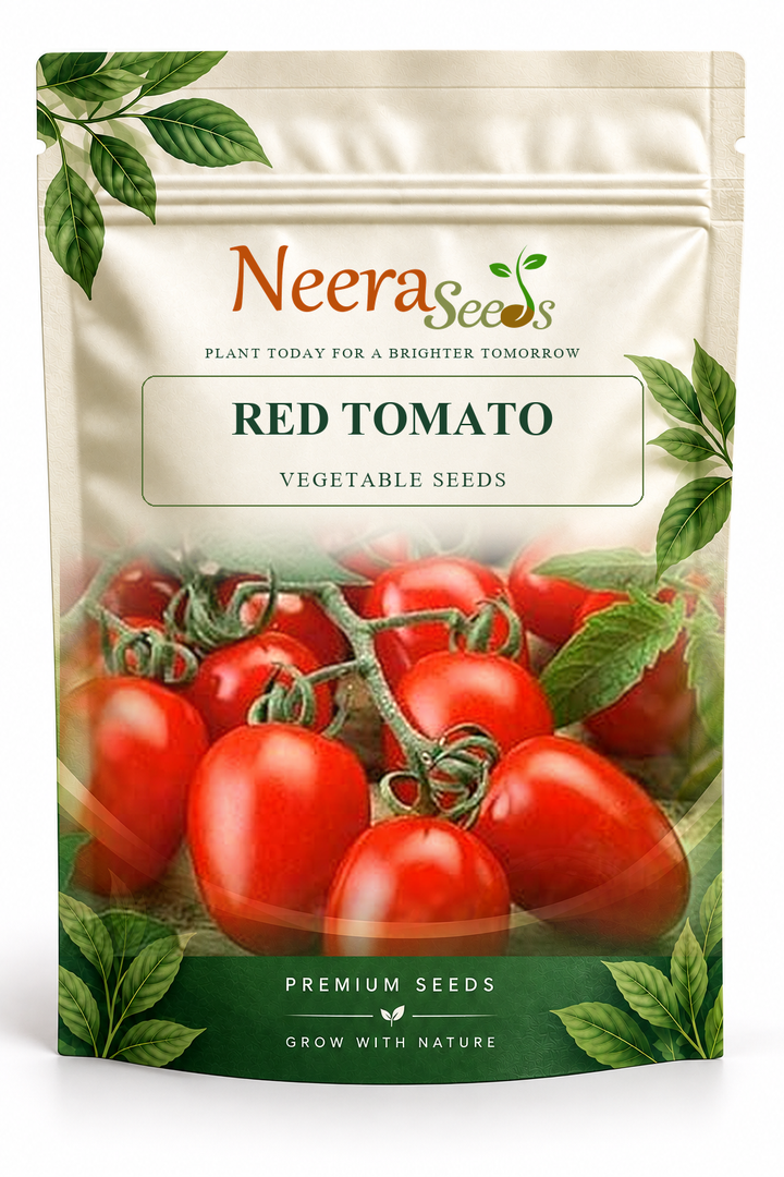 Neera Seeds Packaging Pouch - RED TOMATO VEGETABLE SEEDS