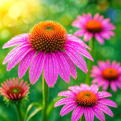 Purple Coneflower Echinacea Bee Bird Magnet Perennial Free Ship Heirloom Non Gmo Perennial