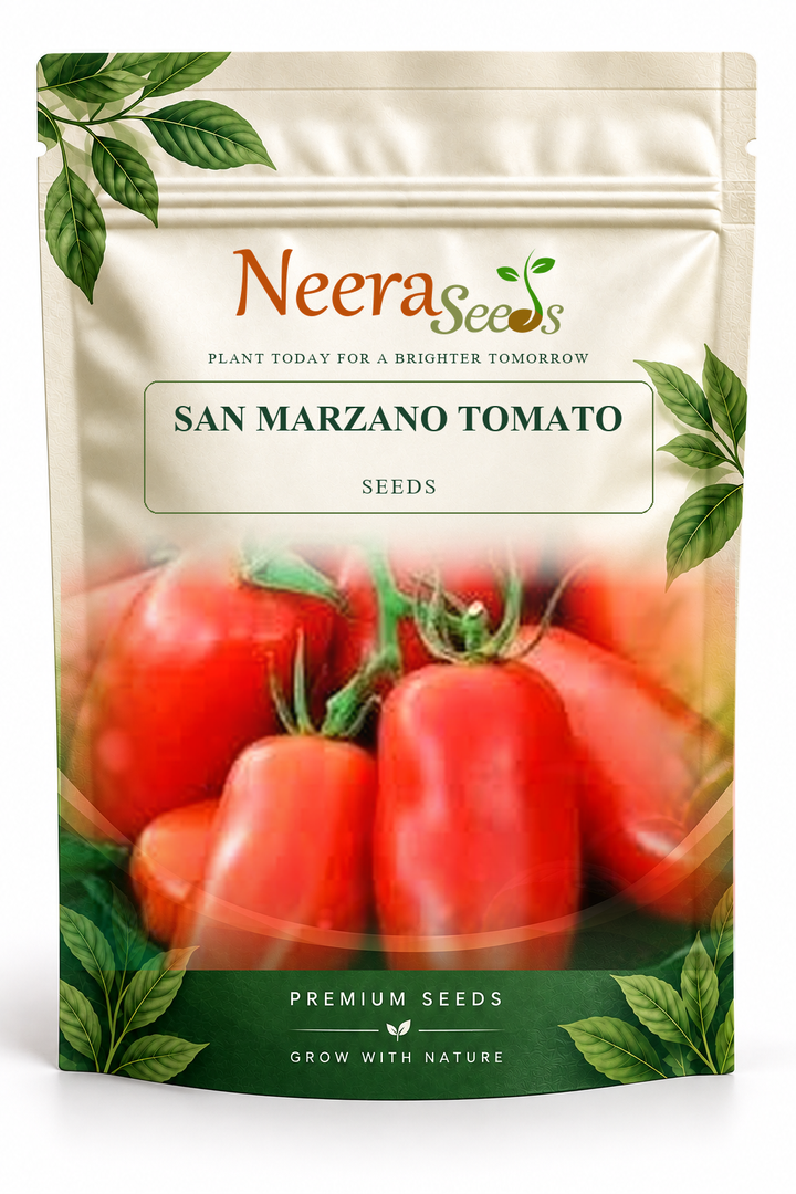 Neera Seeds Packaging Pouch - SAN MARZANO TOMATO SEEDS
