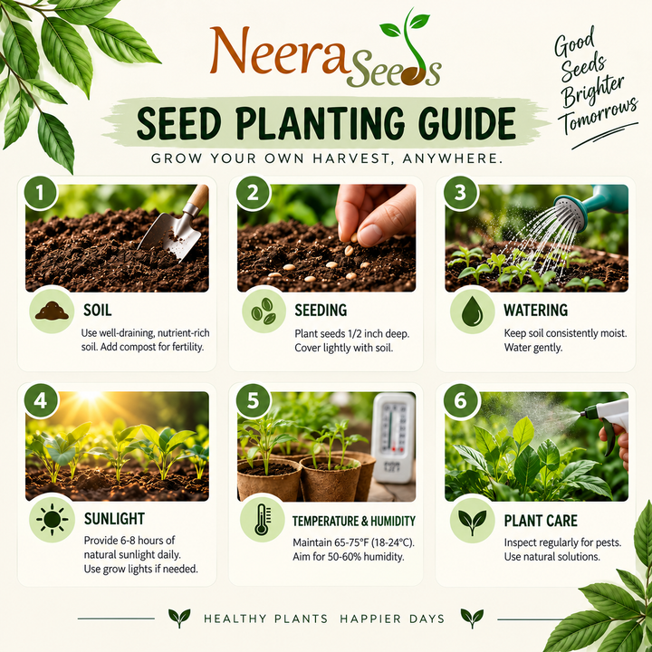 Neera Seeds Universal Seed Planting Guide