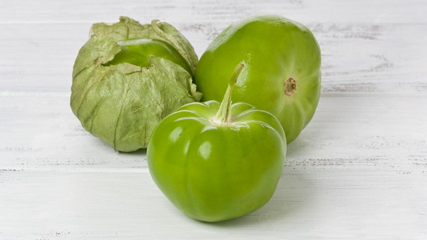 Green Cisineros Tomatillo Vegetable Seeds for Planting - 100 pcs