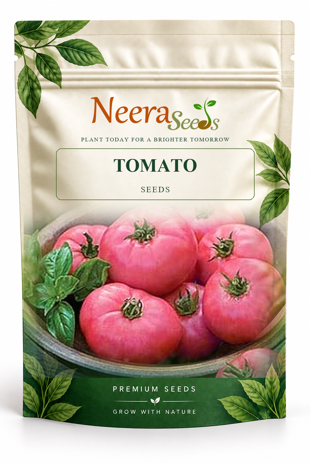 Neera Seeds Packaging Pouch - TOMATO SEEDS