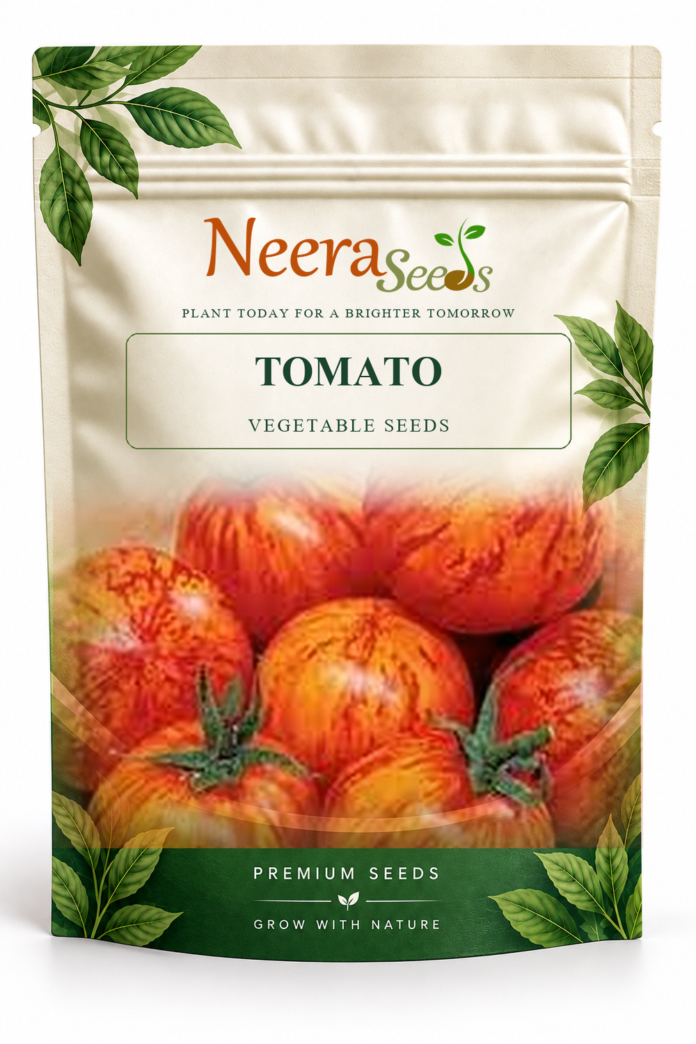Neera Seeds Packaging Pouch - TOMATO VEGETABLE SEEDS