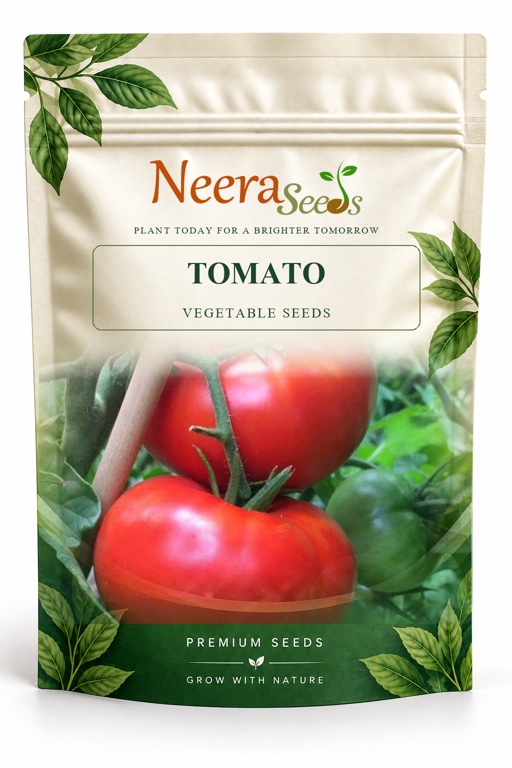 Neera Seeds Packaging Pouch - TOMATO VEGETABLE SEEDS