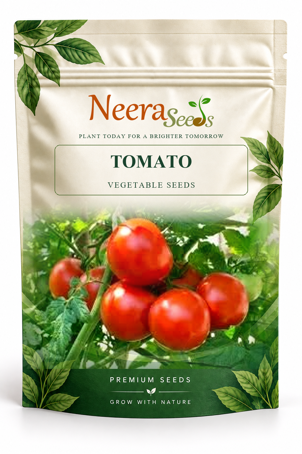 Neera Seeds Packaging Pouch - TOMATO VEGETABLE SEEDS