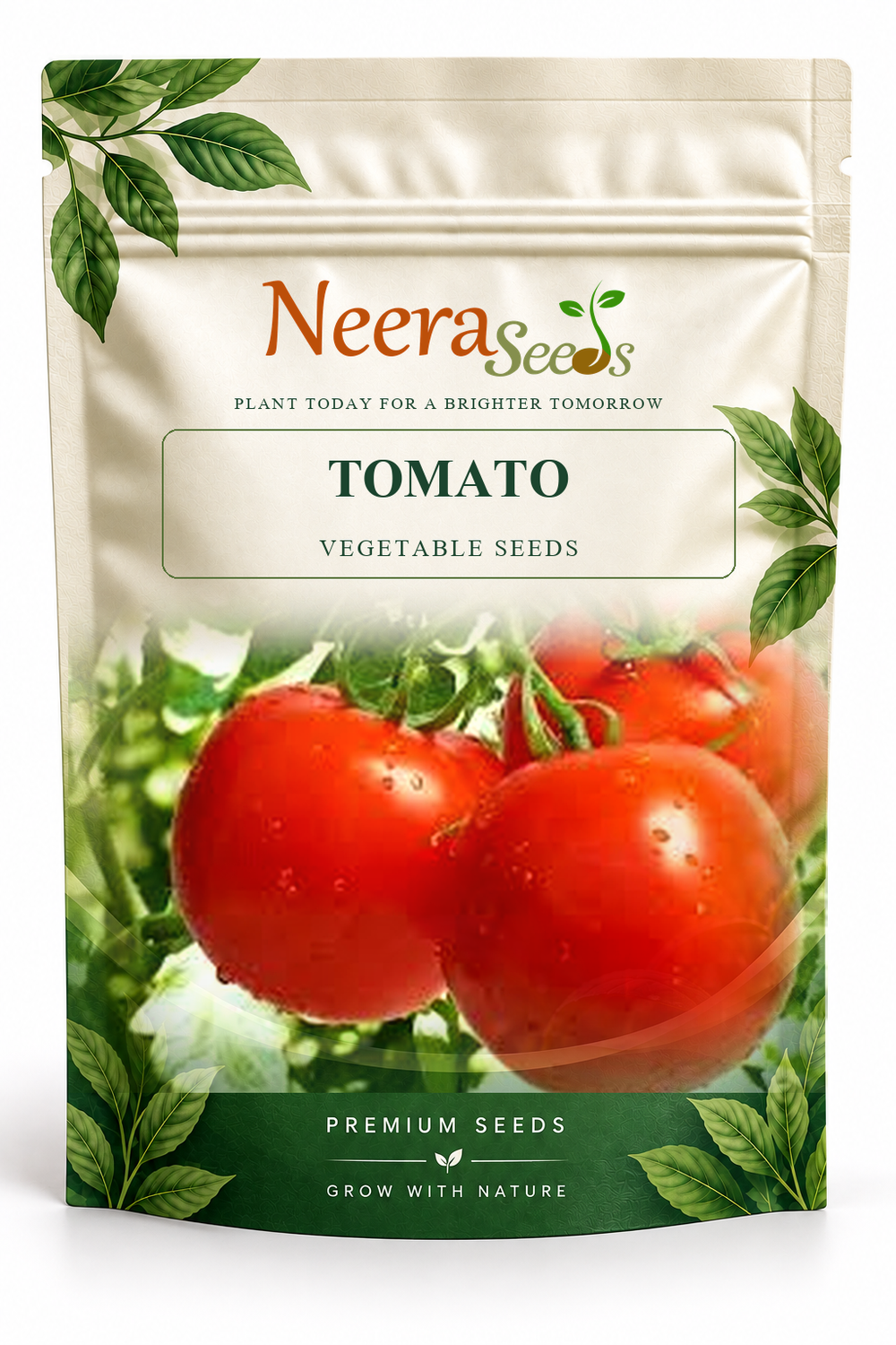 Neera Seeds Packaging Pouch - TOMATO VEGETABLE SEEDS
