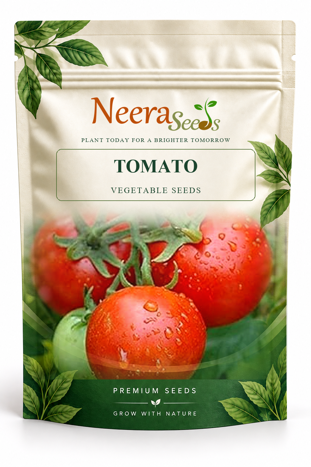 Neera Seeds Packaging Pouch - TOMATO VEGETABLE SEEDS