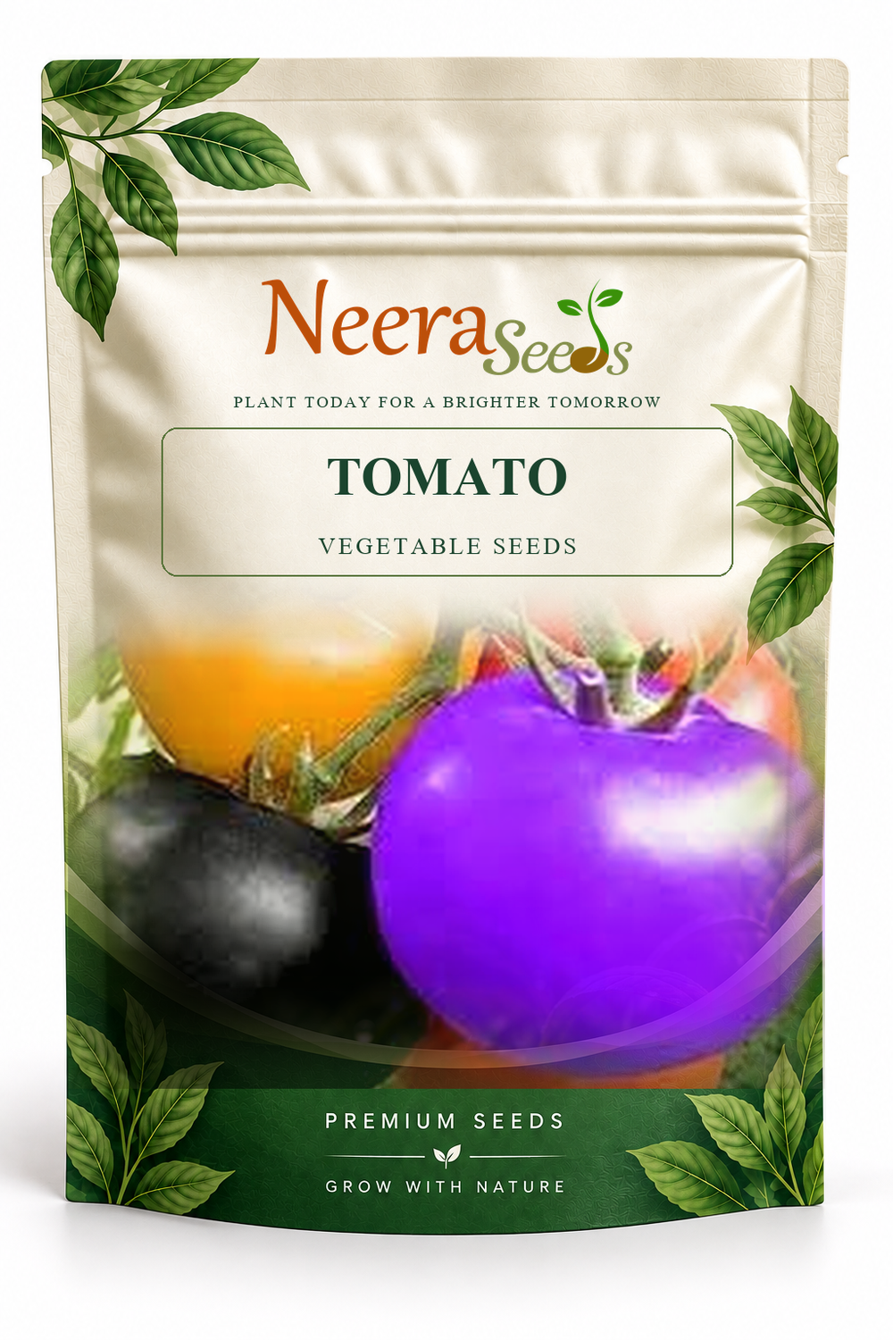 Neera Seeds Packaging Pouch - TOMATO VEGETABLE SEEDS