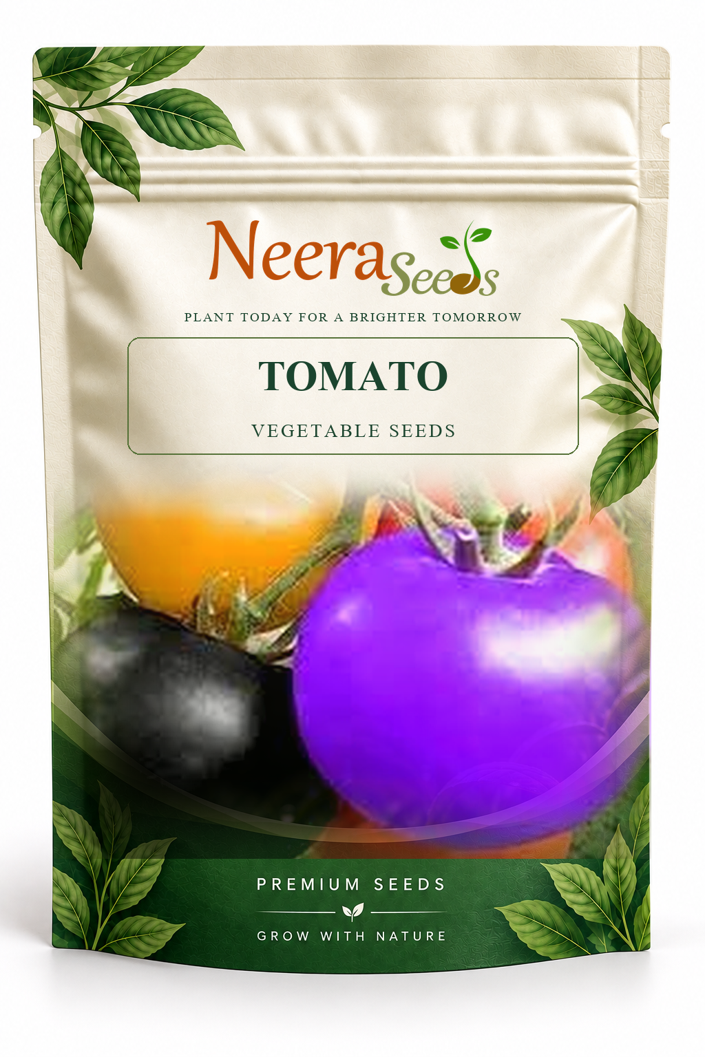 Neera Seeds Packaging Pouch - TOMATO VEGETABLE SEEDS