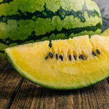 Yellow Crimson Watermelon Fruit Seeds