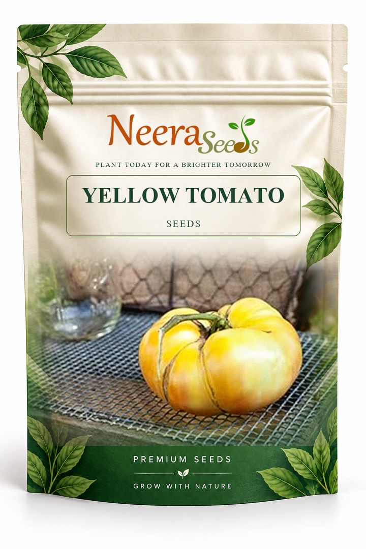 Neera Seeds Packaging Pouch - YELLOW TOMATO SEEDS